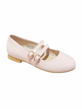Cat & Jack Blush Amelia Double Buckle Mary Jane Flats